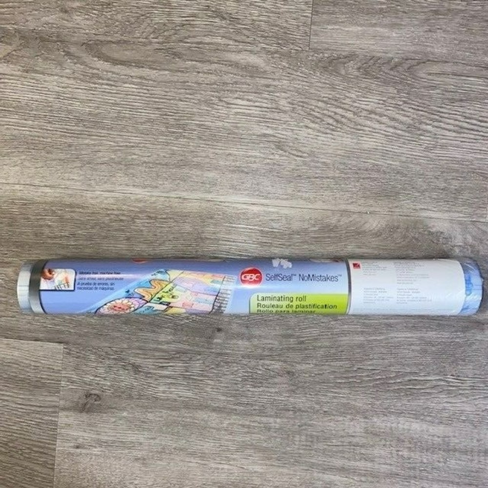GBC SelfSeal NoMistakes Self Sealing Laminating Roll 16" x 10'